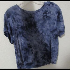 Blue Tie-Dye Tee